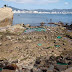 Se retira el mar en playa de Acapulco hasta 20 metros