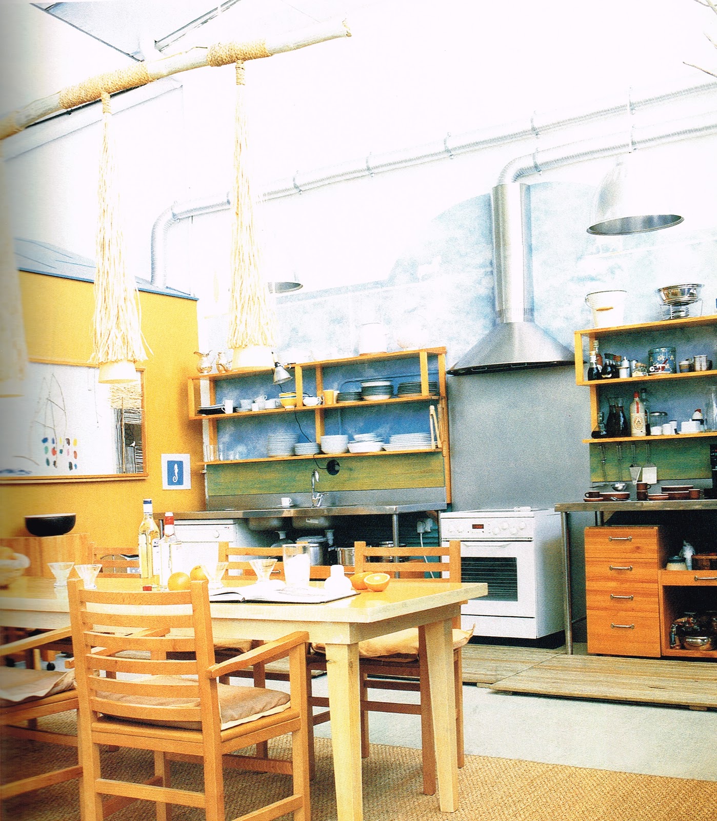 koradecora: Cocina-comedor abiertos