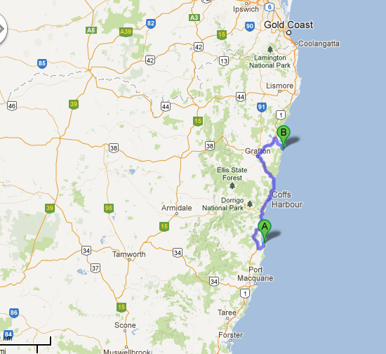 2013 Jeff 'n Julie's travels around Australia Apsley Falls to Brooms