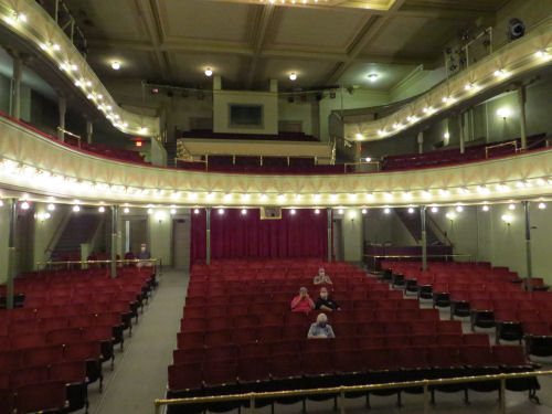 interior of the Ramsdell Theater, Manistee, Michigan