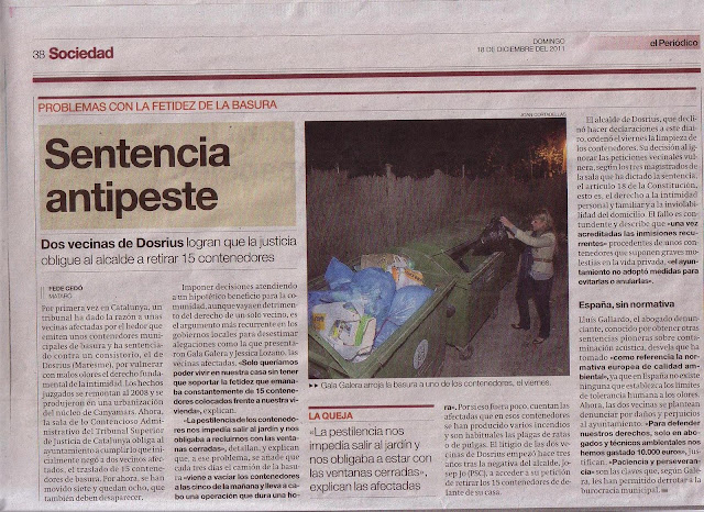 Can Canyamars: Sentencia ejemplar.