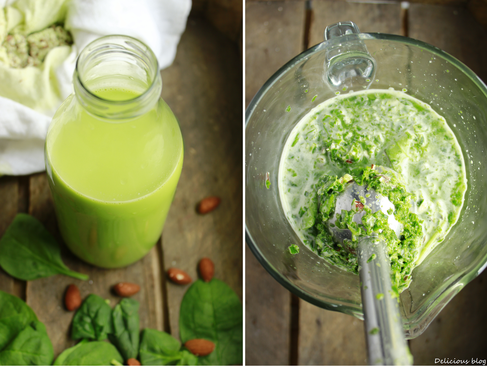 Delicious blog: Zelené mléko