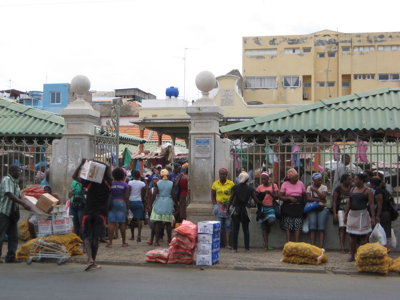 The Market in Praia, Cape Verde