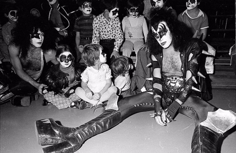 The Amazing Story and Photos of KISS Played at Cadillac High School's