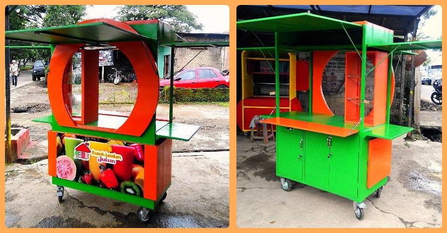 Gerobak Juice Buah Rp 5.900.000 | Gerobak Unik