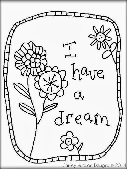 i have a dream coloring pages - photo #3