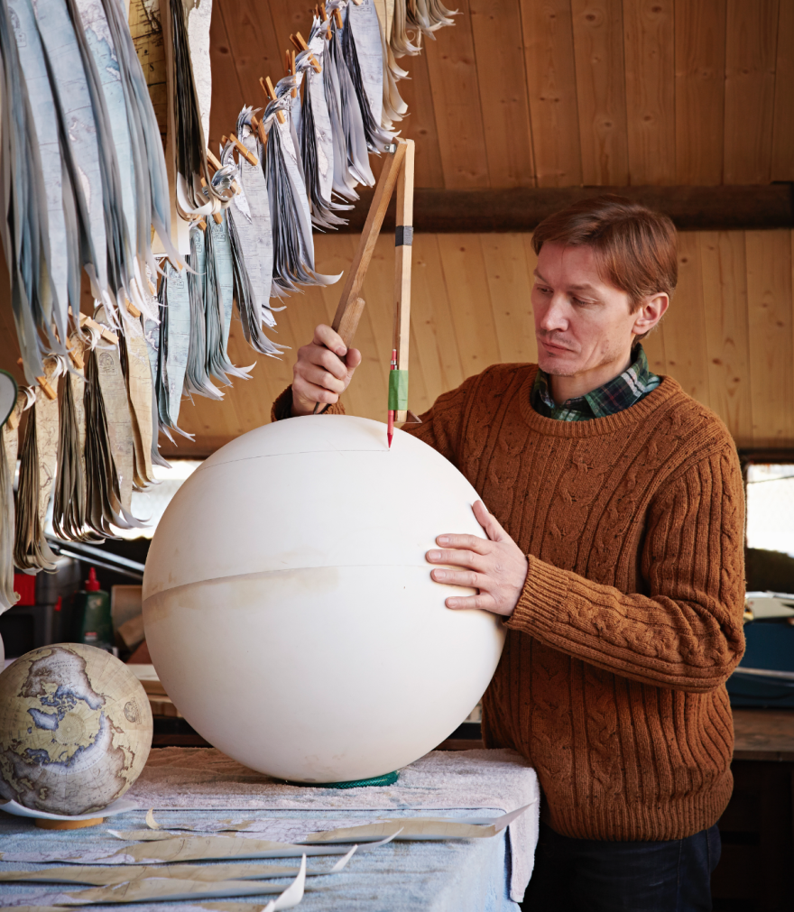 Peter Bellerby - One Of The World’s Last Remaining Globe-Makers That Use The Ancient Art Of Making Globes By Hand