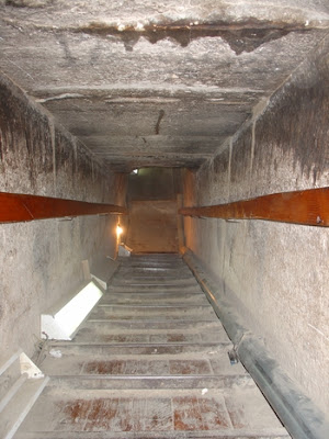 Passage inside the North Pyramid