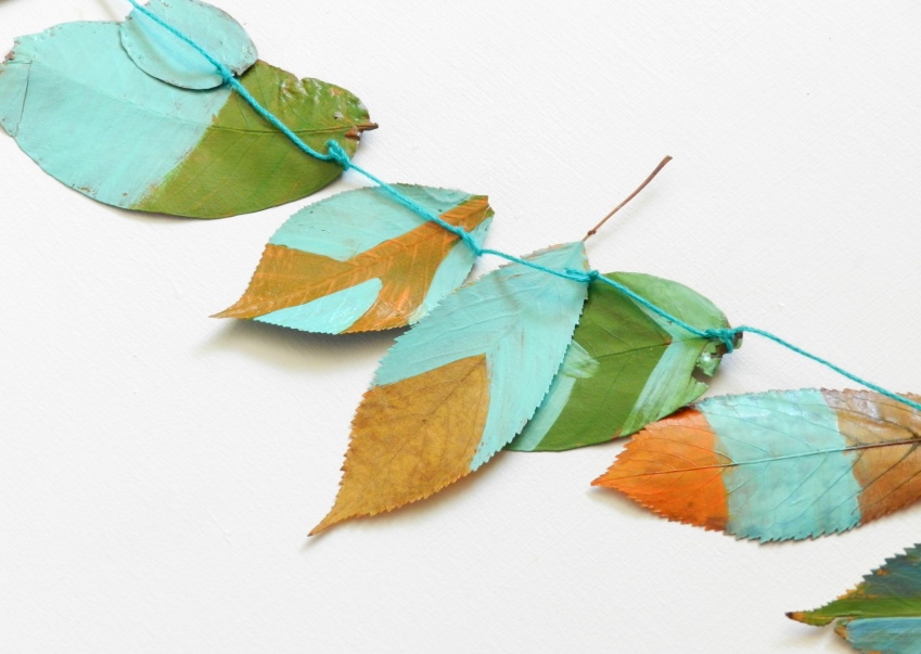 Elise Engh Studios Painted Fall Leaves Tutorial