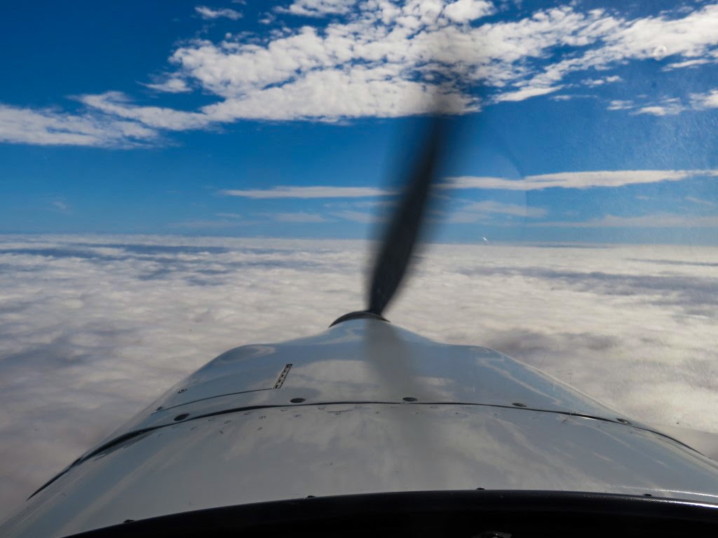 Safe VFR Flight Over the Top of Clouds