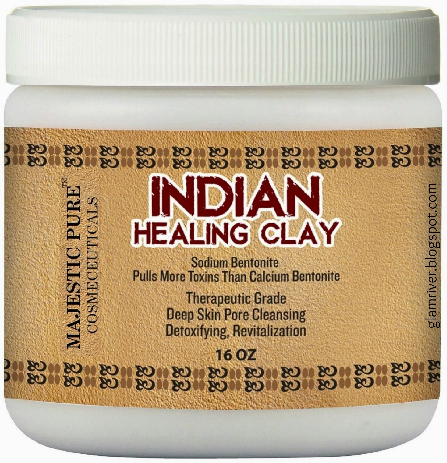 GlamRiver Indian Healing Clay by Majestic
