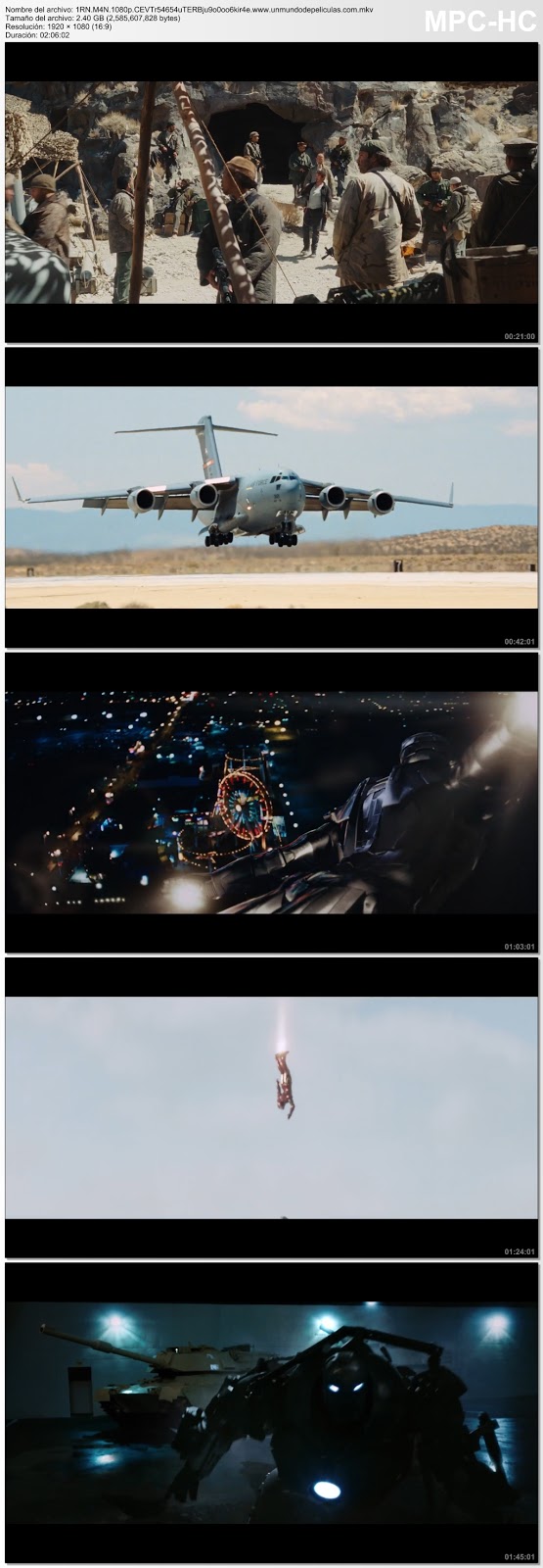 Capturas de la película.