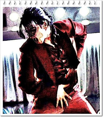 MJ Blood on the Dance Floor Digital Art