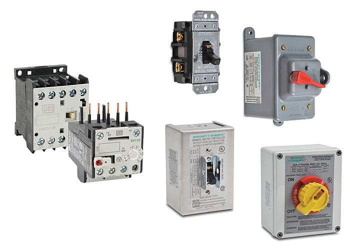 Motor Controls requirement product specification from simple ON / OFF