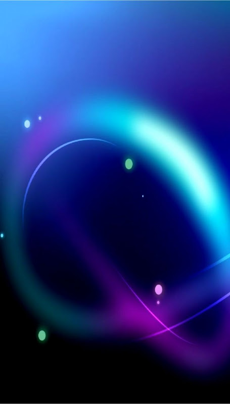 Blue purple abstract 18 Calming blurred lights and gradients