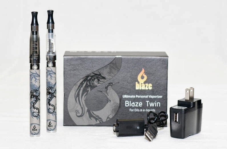 Vaporizer 101 Blaze Twin Liquid/Oil Vaporizer Out of the Box Revolution
