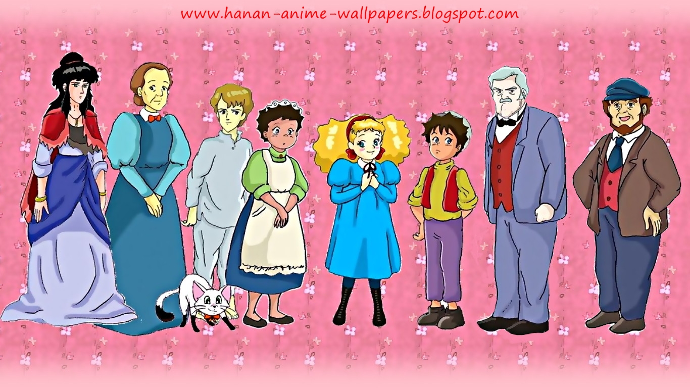 Anime Wallpapers Secret Flower Garden الحديقة السرية