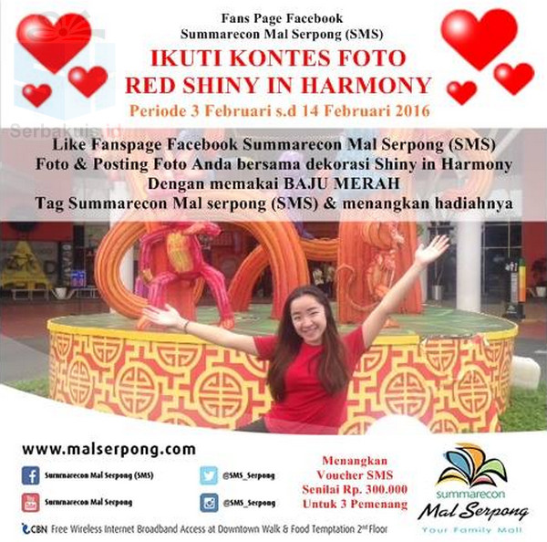Kontes Foto Red Shiny In Harmony Berhadiah Voucher 900K Kontes Foto Red Shiny In Harmony Berhadiah Voucher 900K