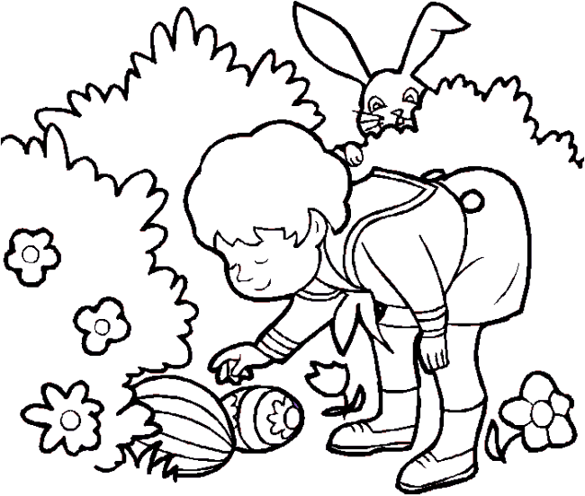 Easter Coloring Pictures for Kids title=
