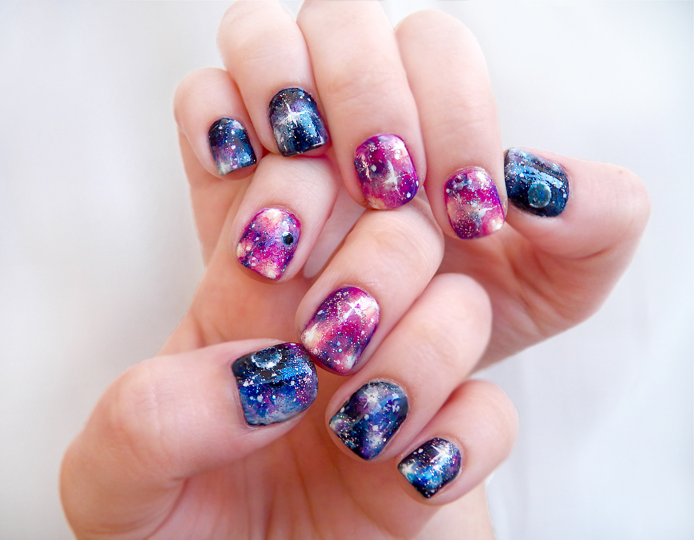 Galaxy Nail Art Ideas on Tumblr - wide 5