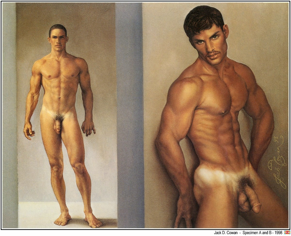 рисованные голые мужики фото 29