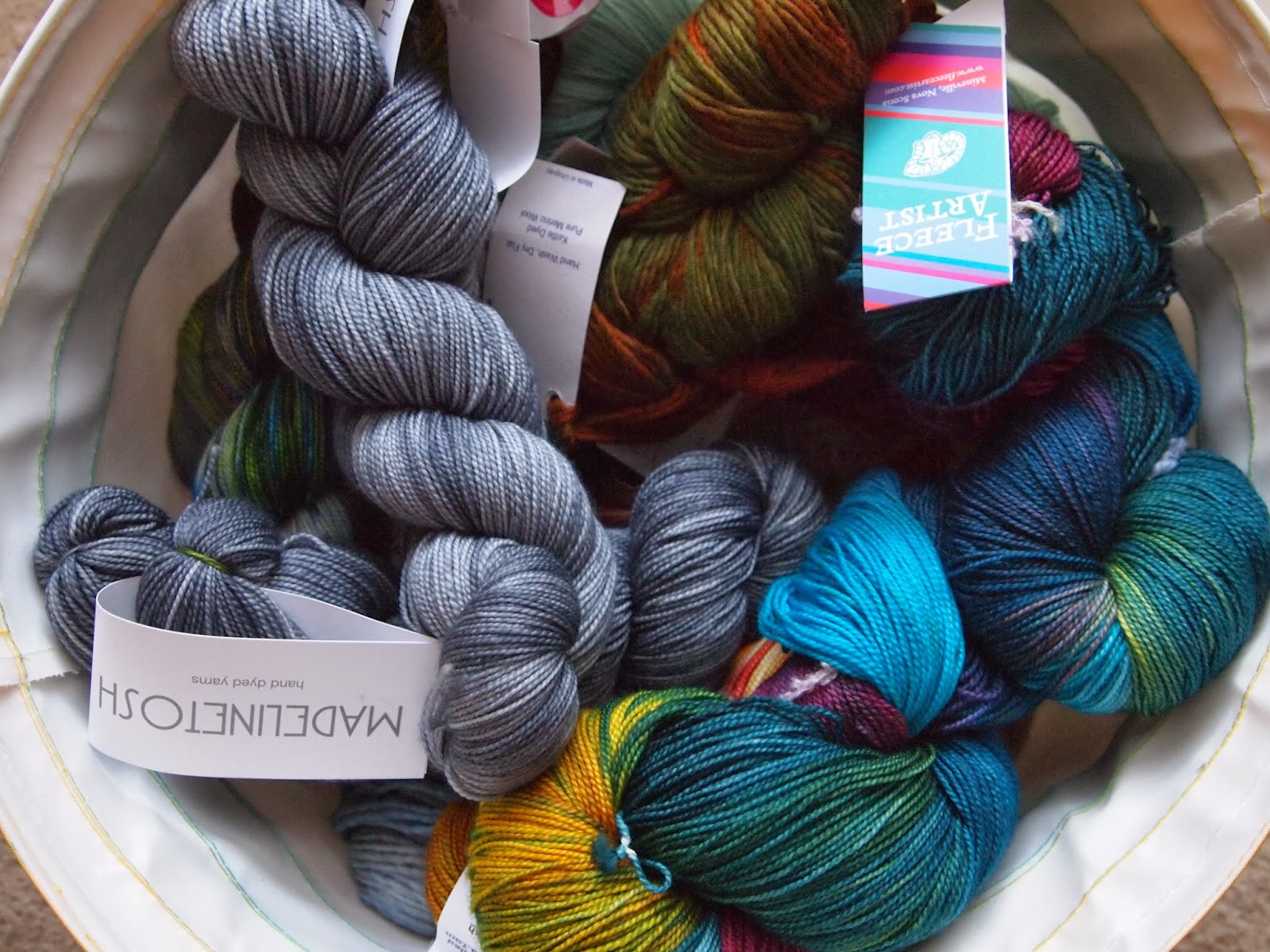 Queen City Stitcher Finished Tin Can Knits Oats Cowl