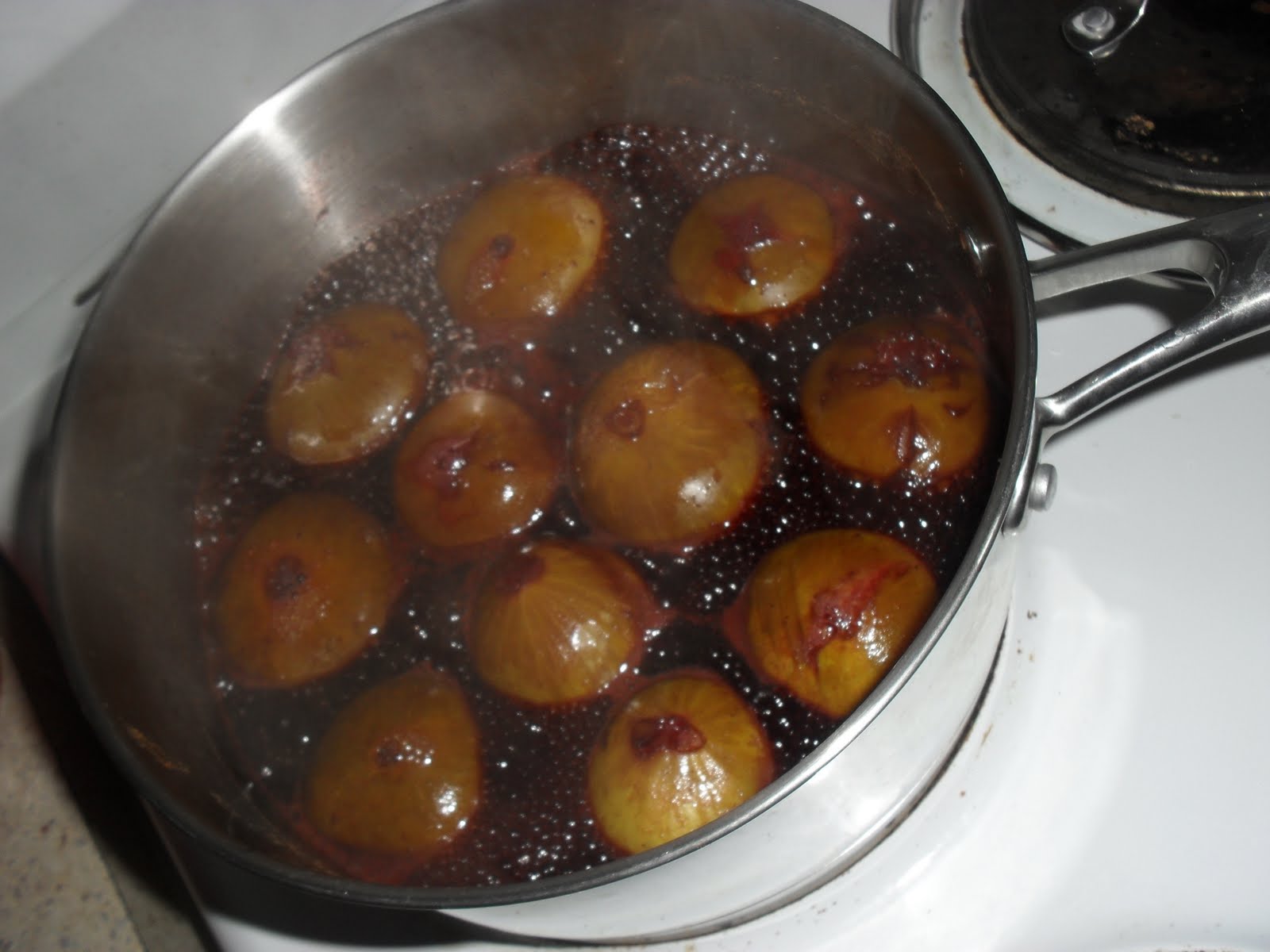 Vegan Daze Spiced Red Wine Poached Figs