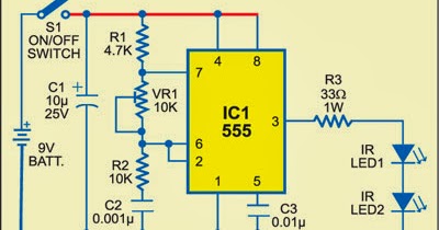 Infrared Object Counter Circuit Diagram | Super Circuit Diagram
