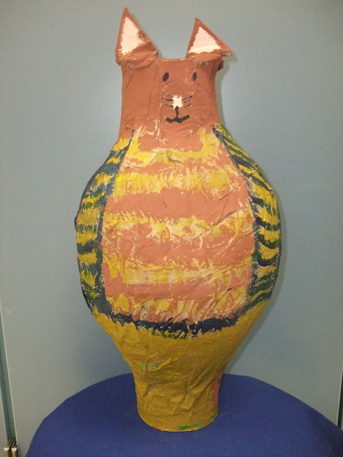 Starry Knights Papier Mache Urns