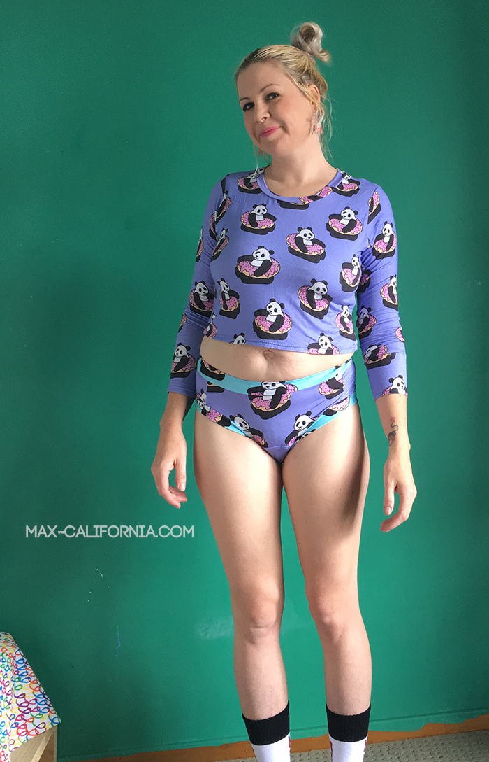 DIY panda pants • www.max-california.com