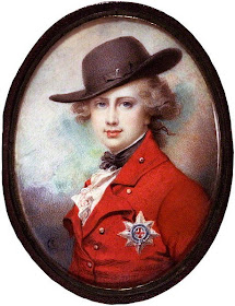 Miniature of George IV by Richard Cosway