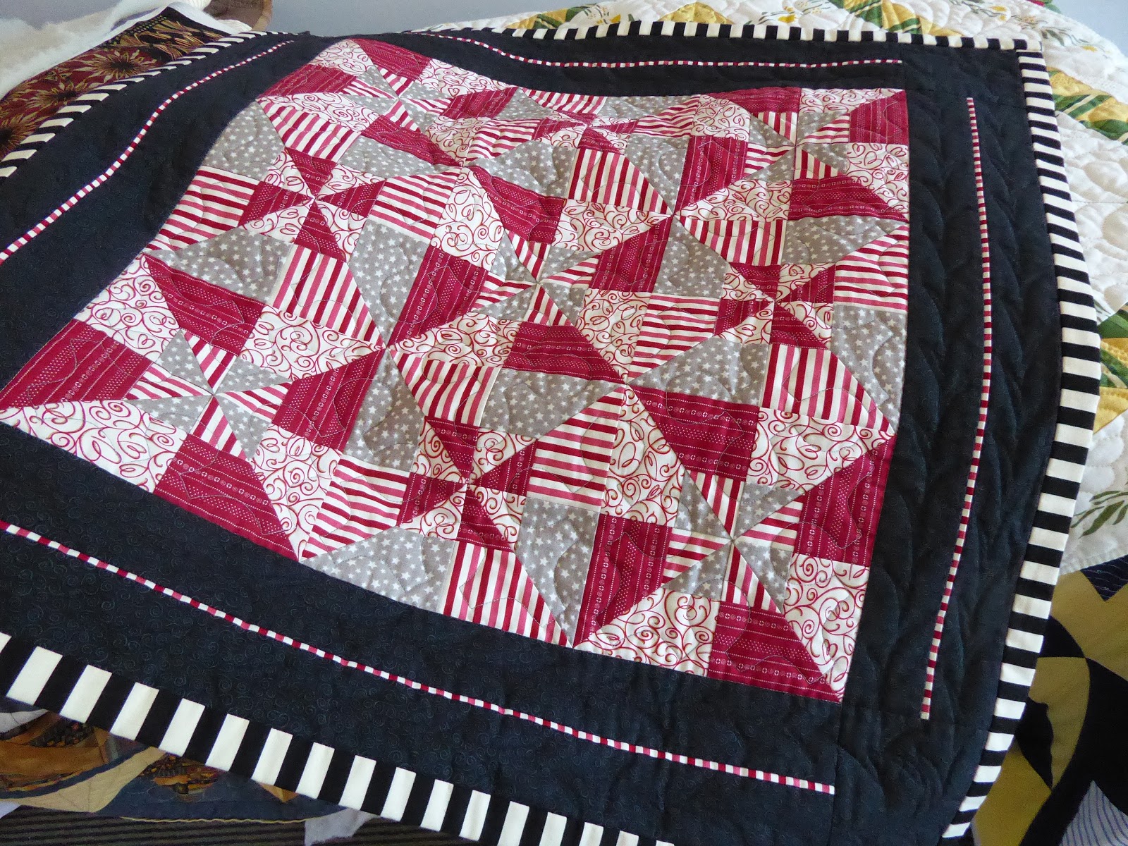 Quayquilter Stripy quilts