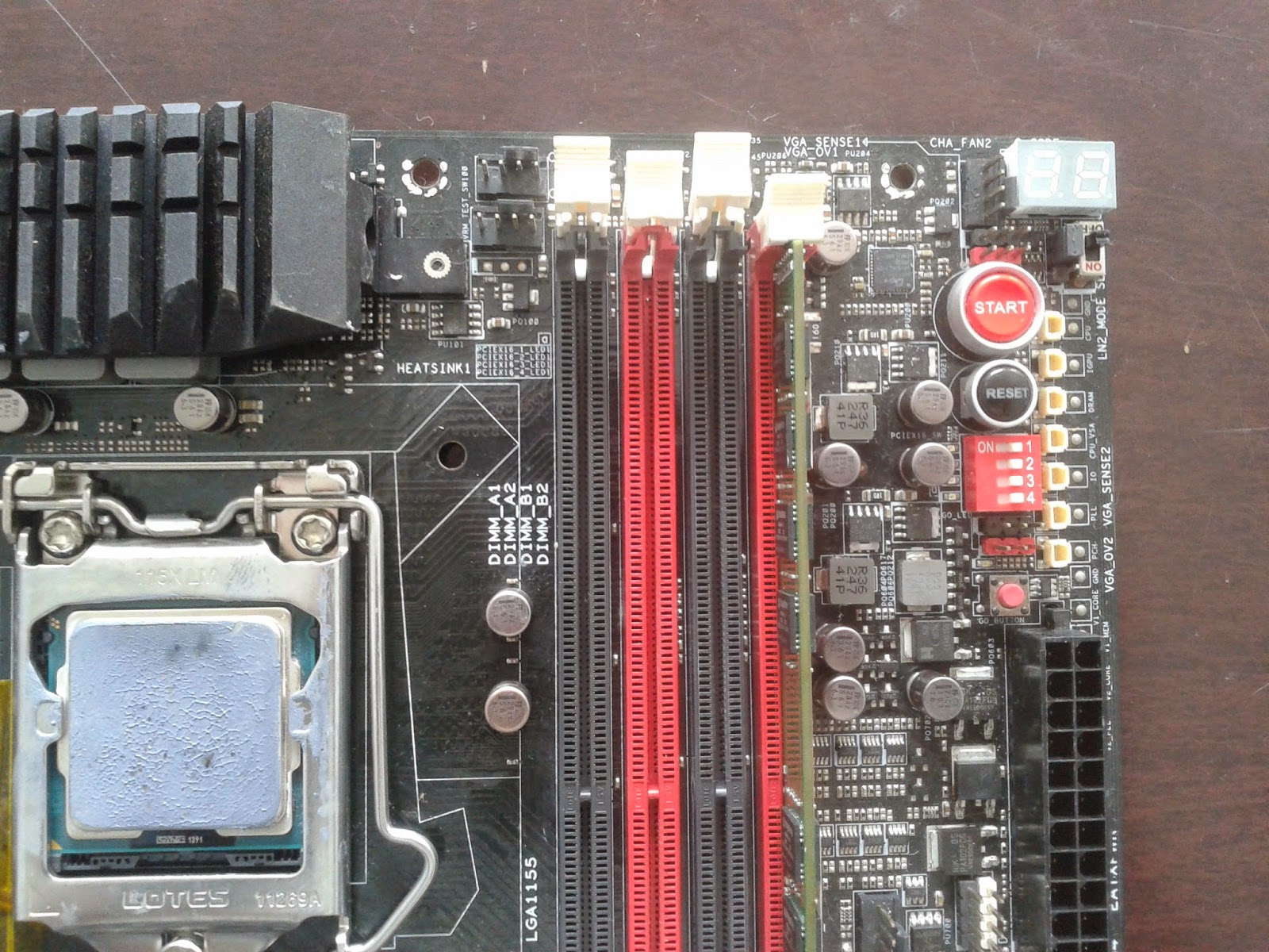 ELETRONICA BGA SYSTEMS Placa mae asus Maximus V Extreme problema nao