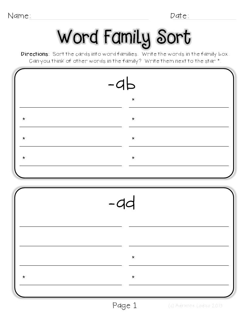 What Happens in 27...: Working with CVC short vowel word families