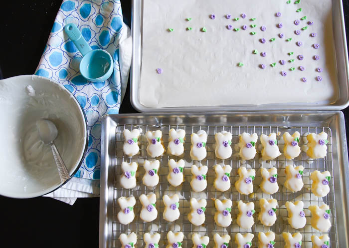 Easter Bunny Almond Petits Fours