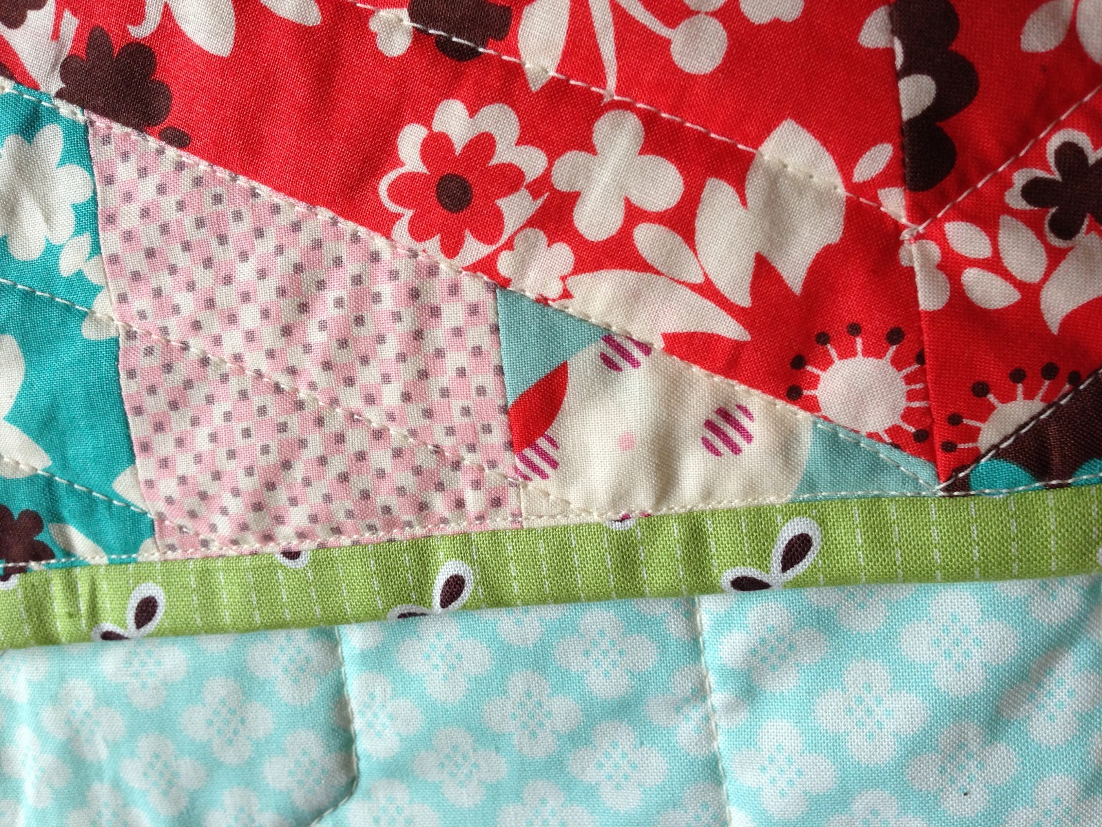 Poppy Makes... Modern Hexagon Baby Quilt