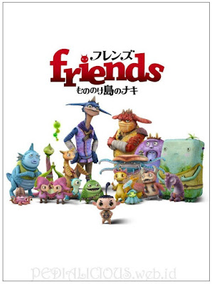 Sinopsis film Friends: Naki on the Monster Island (2011)