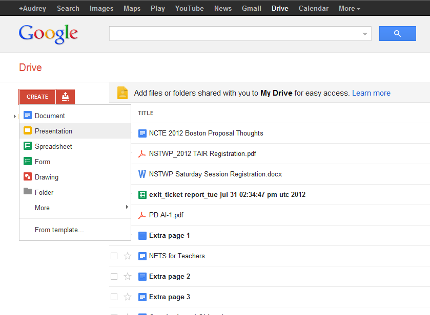 (Re)inventing the Librarian Student Collaboration with Google Drive