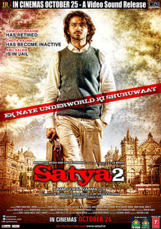Satya 2 2013 Hindi Movie 480p DVDRip 390MB watch Online Download Full Movie 9xmovies word4ufree moviescounter bolly4u 300mb movie