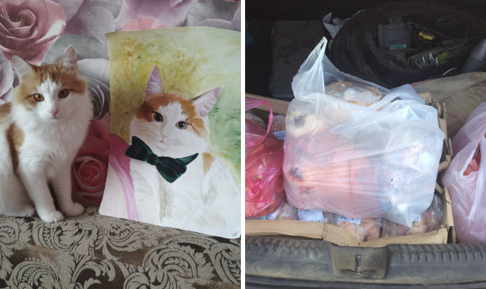 Nine-Year-Old Boy ‘Sells’ His Paintings For Food And Supplies For Shelter Animals Nine-Year-Old Boy ‘Sells’ His Paintings For Food And Supplies For Shelter Animals
