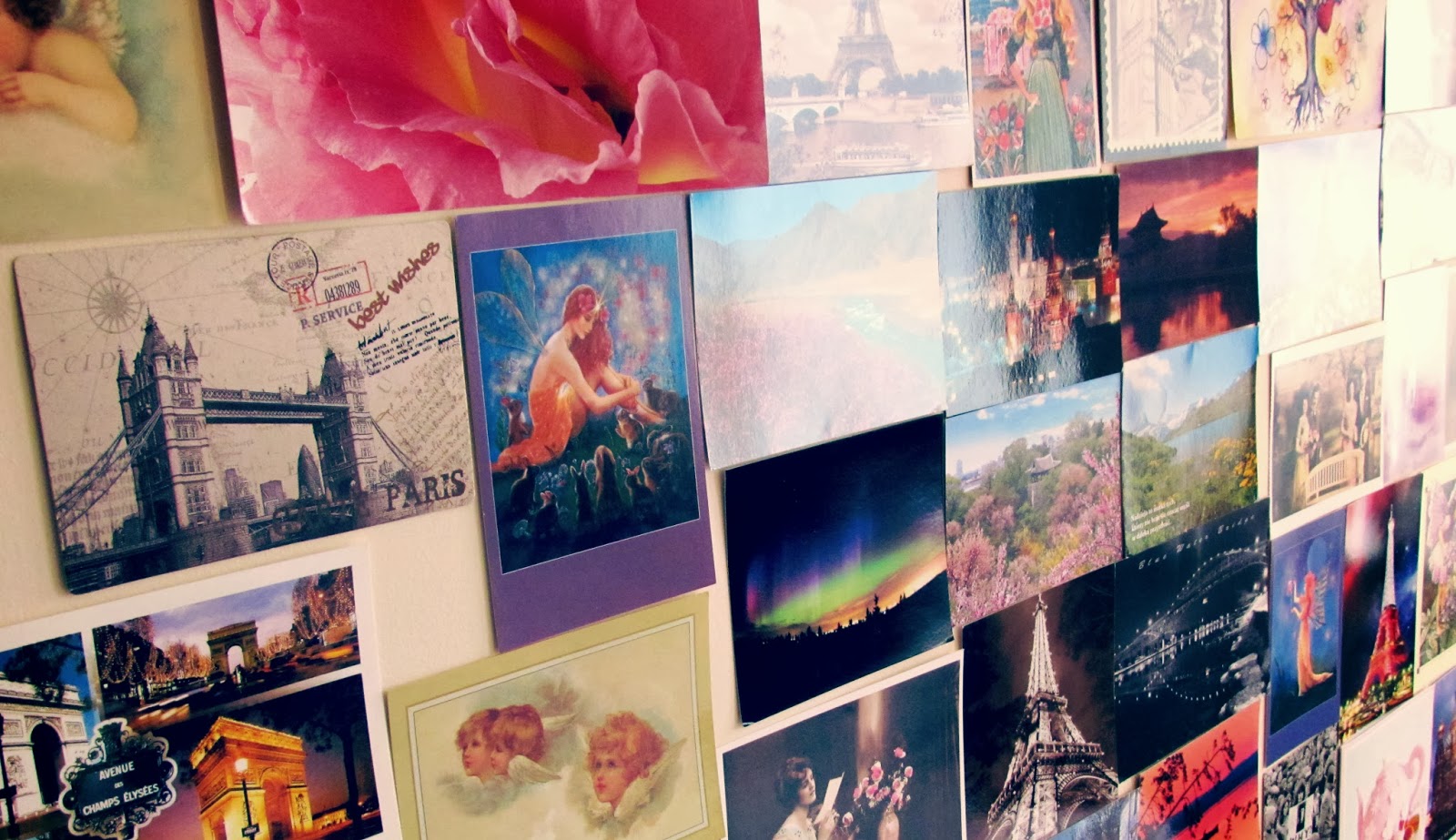 Postcards Cheap Art For My Home ♥ Dolly Dowsie