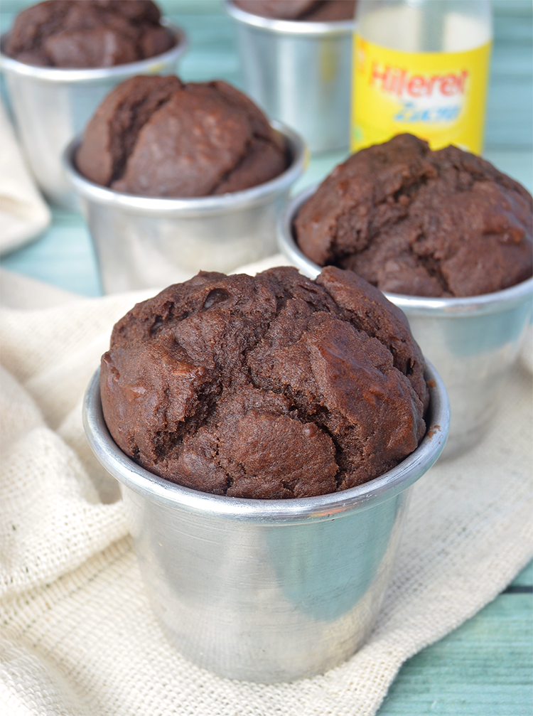 Muffins de chocolate sin azúcar / Recetas dulces, fáciles y ricas