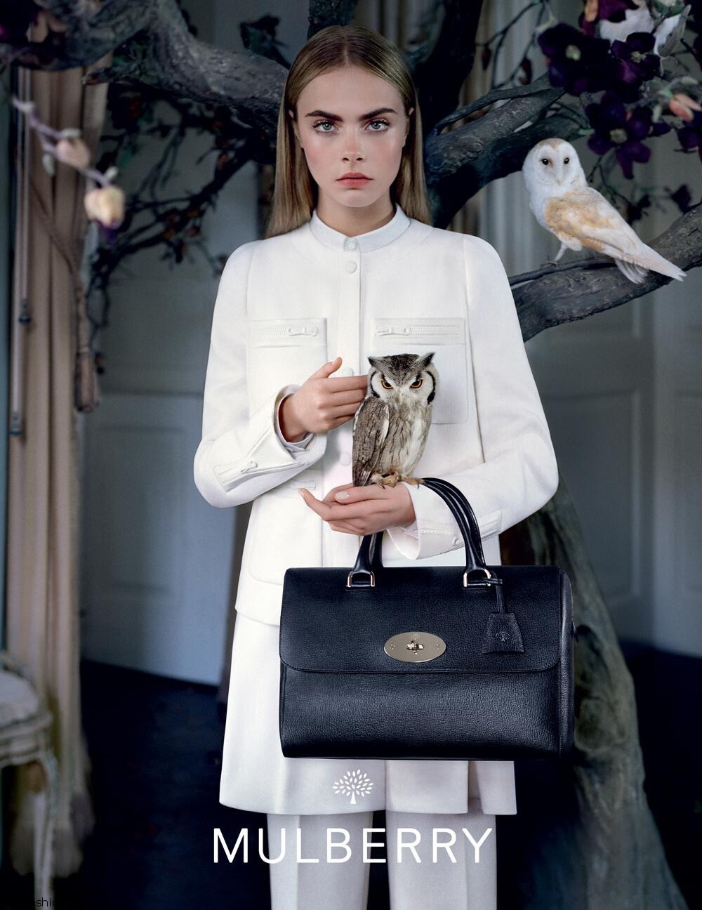 Cara Delevingne Magazine Photoshoot For Mulberry Fall 2013 campaign