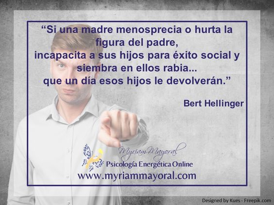 Menosprecio o hurto de la figura del padre, Bert Hellinger