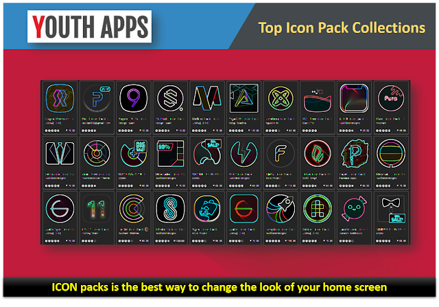 Latest & Top ICON Pack Collections for Android - Youth Apps