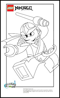 LEGO Ninjago Zane Coloring Pages | Minister Coloring