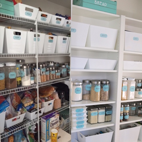 Pantry Makeover Getting Rid Of Those Wire Shelves With An Ikeahack