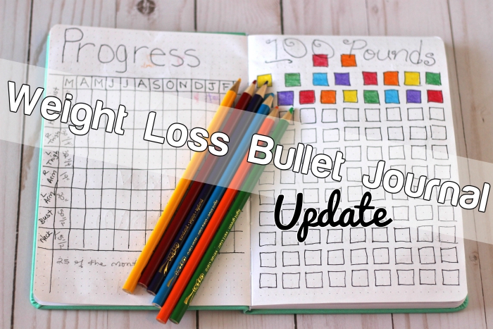 Weight Loss Bullet Journal Update - First Time Mom and Losing It