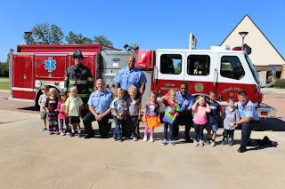 Catholic's K4 & K5 Class Gets a Special Lesson in Fire Safety 3