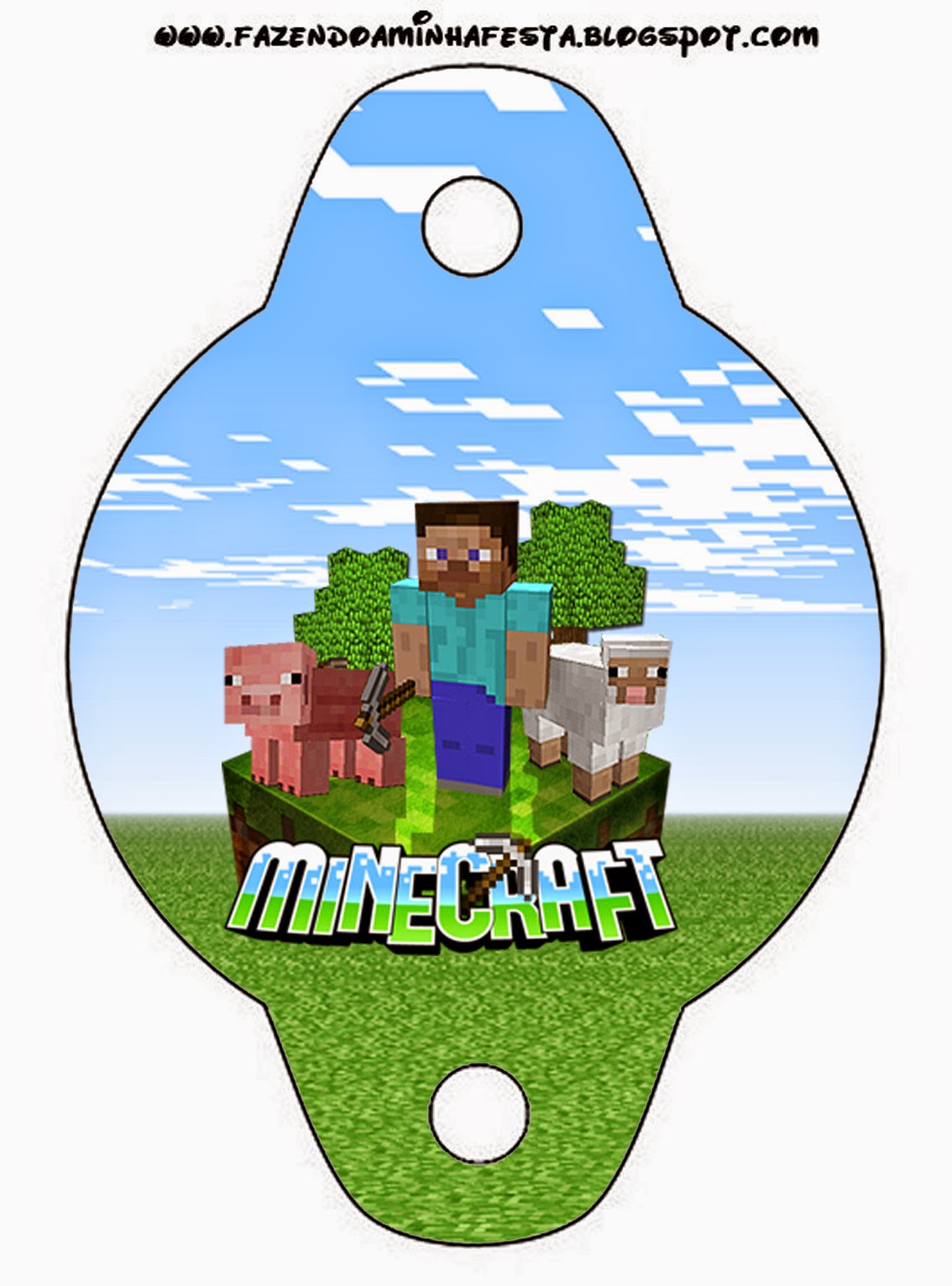 Organizador de Escritorio de Minecraft - Google Drive  Minecraft  imprimibles, Cumpleaños con tema de minecraft, Minecraft